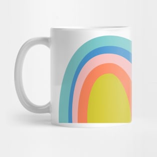 Whimsical Rainbow Art Mug